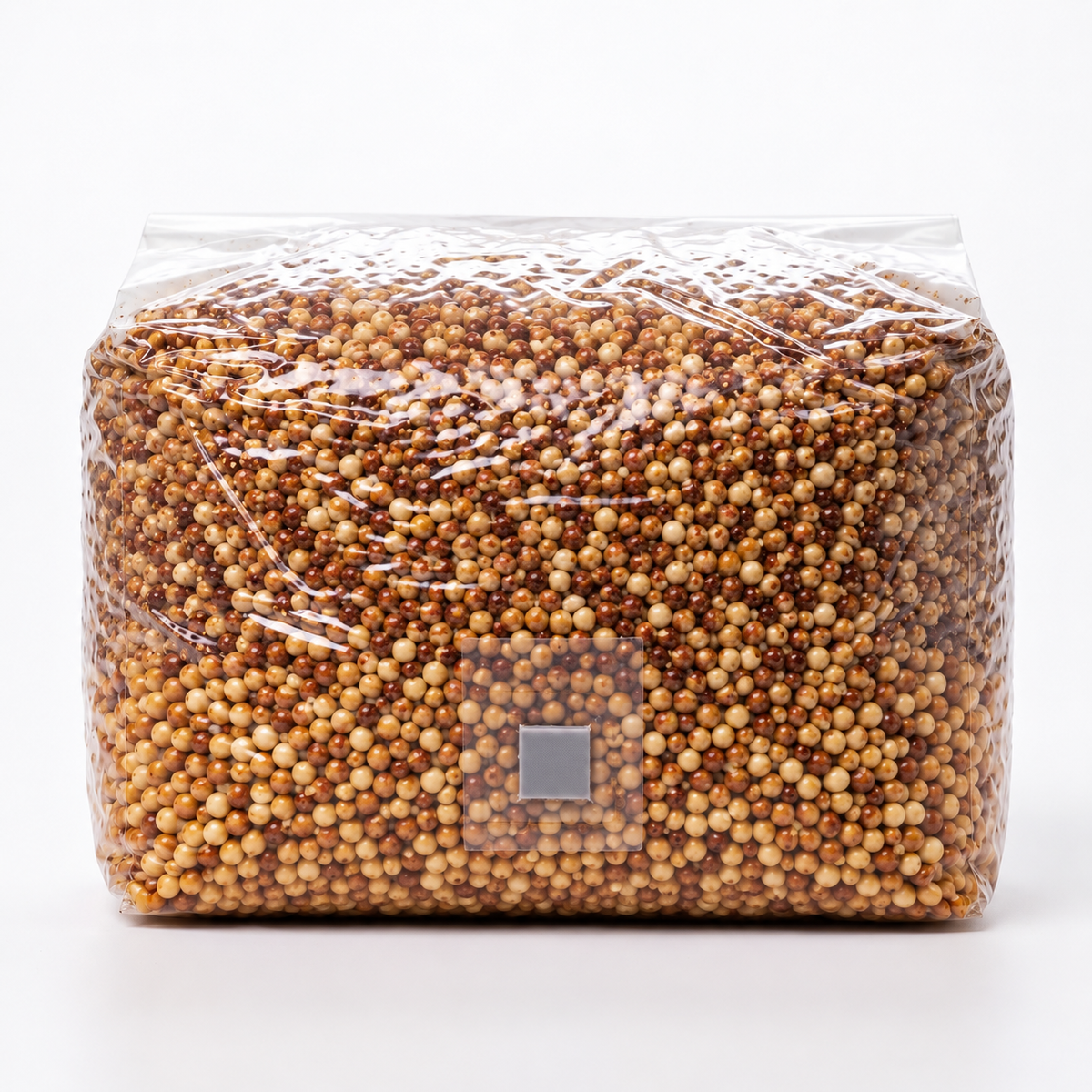 3lb sterilized sorghum (milo) grain spawn bag