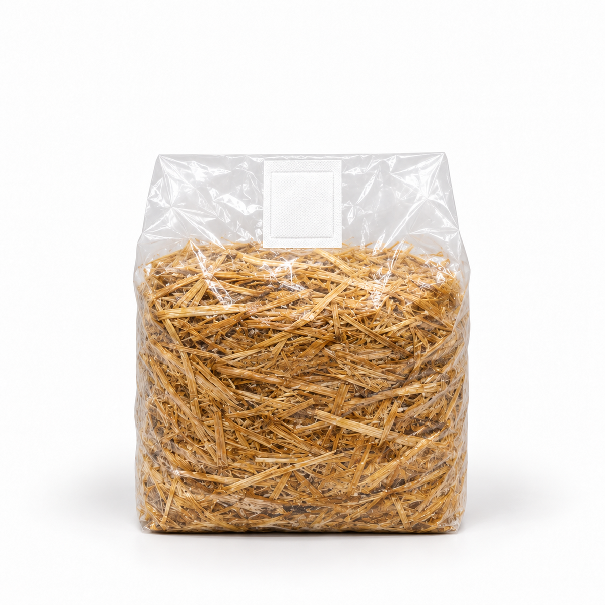 5lb bag of pasteurized wheat straw for oyster mushrooms